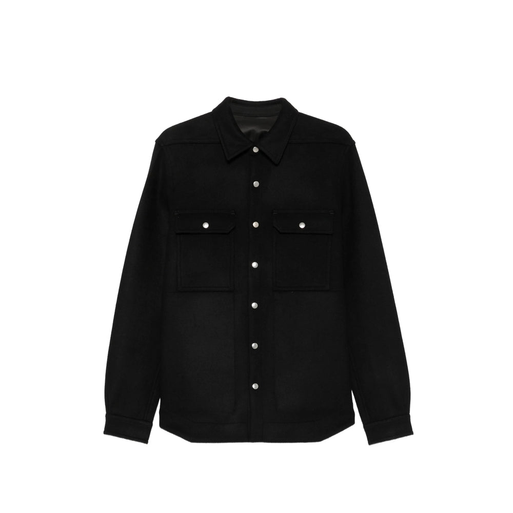 Rick Owens Rick Owens Black Jackets - Shirt Jackets Men