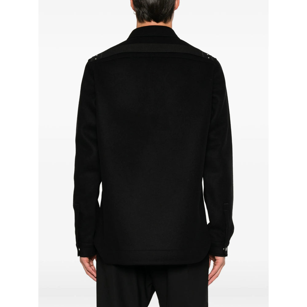 Rick Owens Rick Owens Black Jackets - Shirt Jackets Men