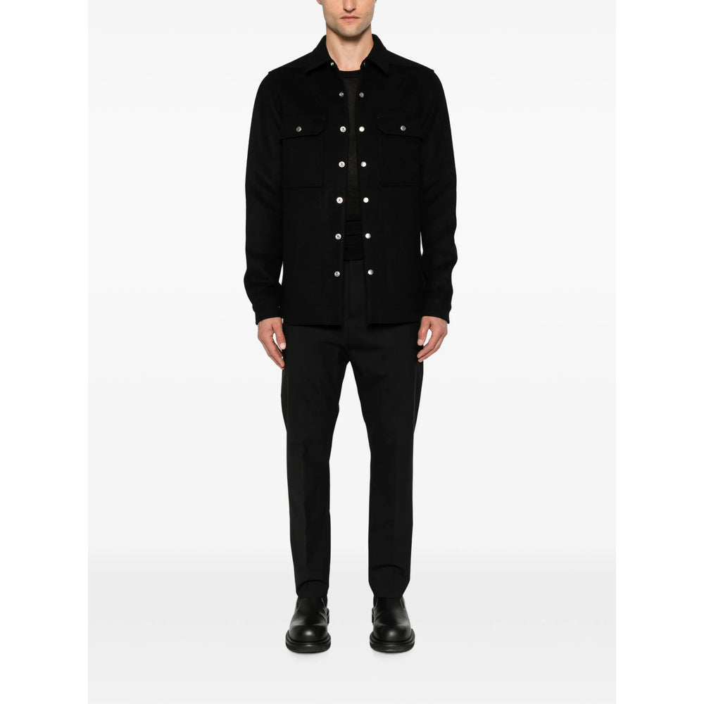 Rick Owens Rick Owens Black Jackets - Shirt Jackets Men