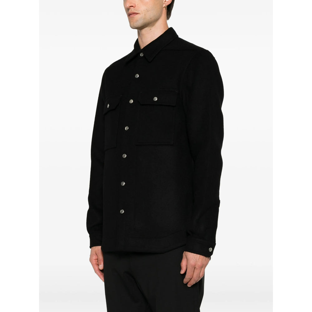 Rick Owens Rick Owens Black Jackets - Shirt Jackets Men