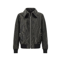 Rick Owens Rick Owens Black Jackets - Leather Jackets Men