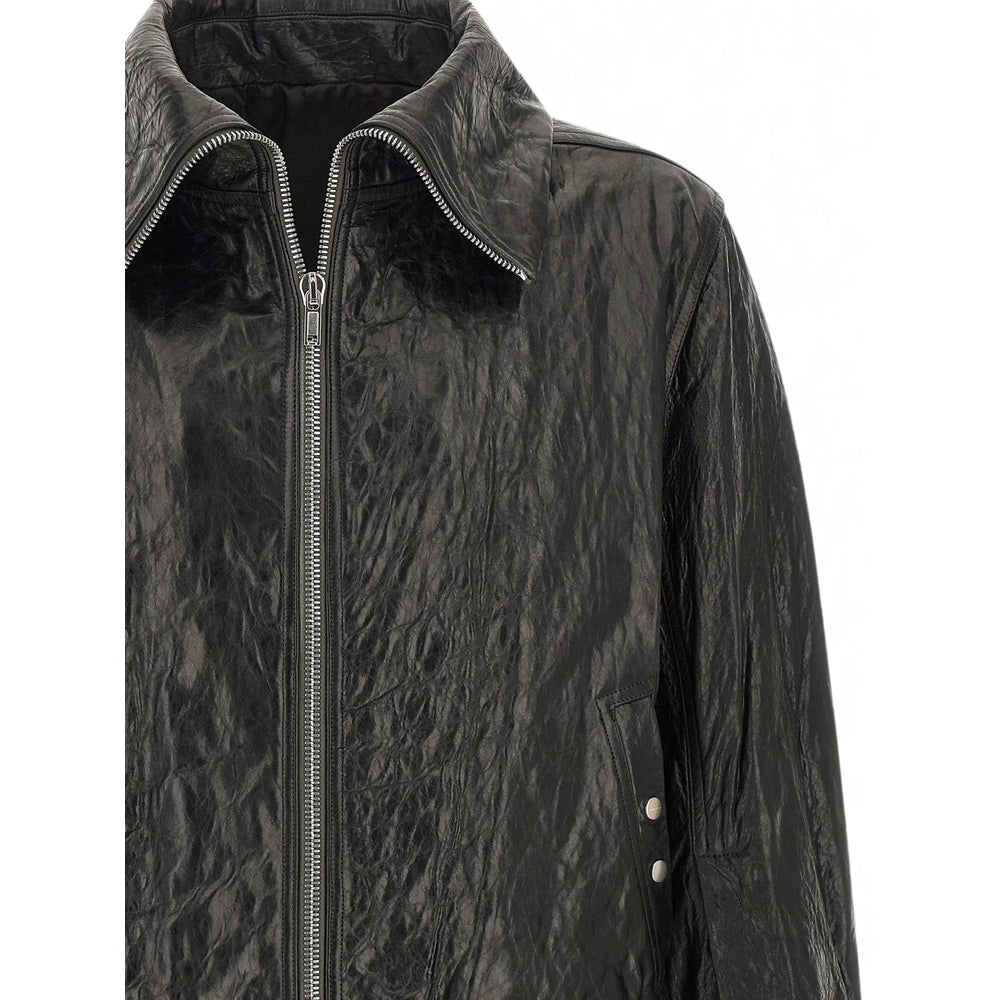 Rick Owens Rick Owens Black Jackets - Leather Jackets Men