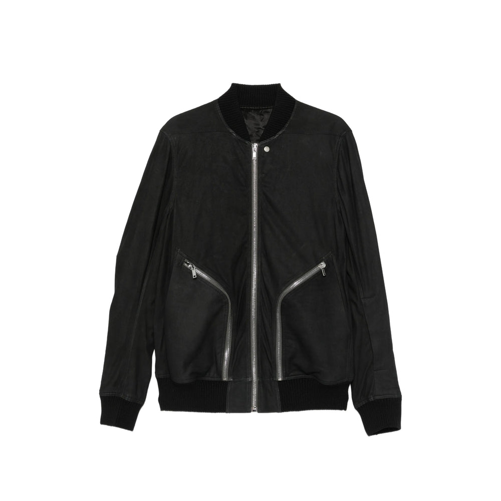 Rick Owens Black Jackets - Bomber Jackets Men