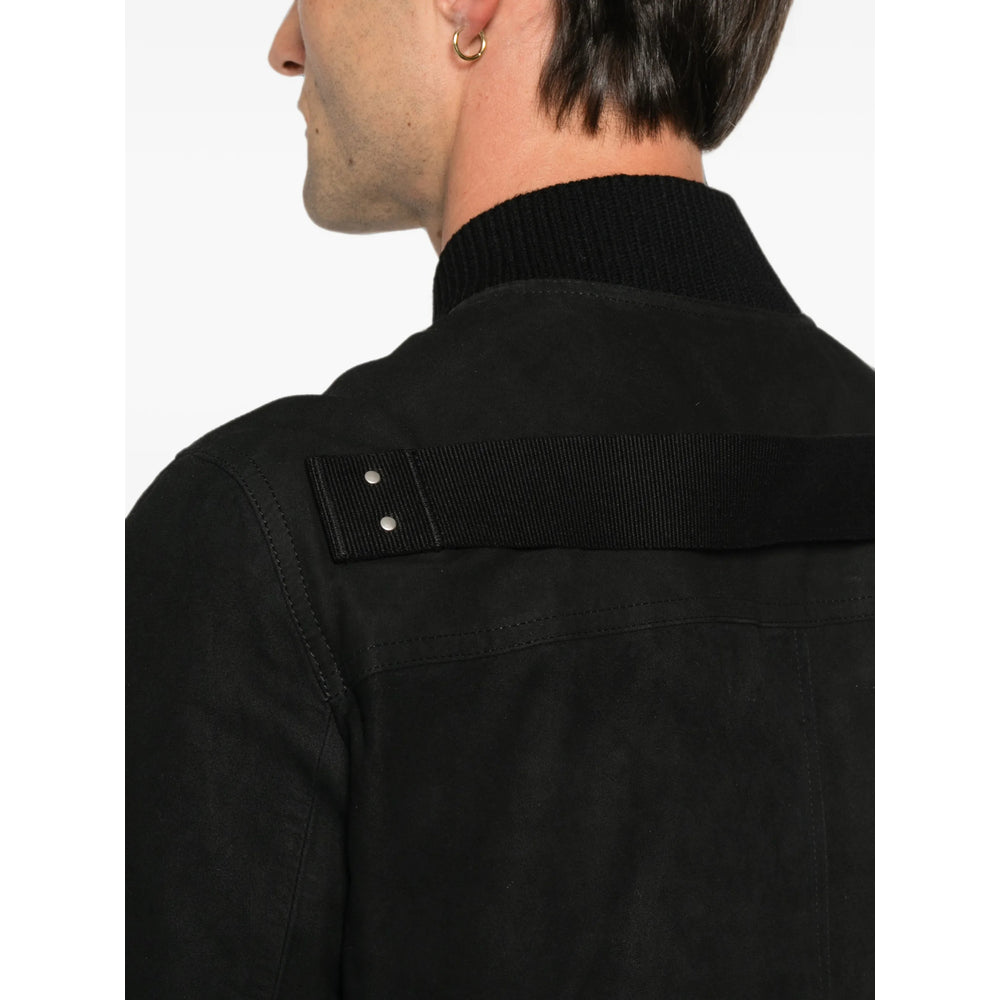 Rick Owens Black Jackets - Bomber Jackets Men