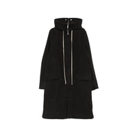 Rick Owens Black Coats - Single Breasted Coats Men