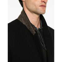 Rick Owens Black Coats - Single Breasted Coats Men