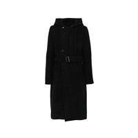 Rick Owens Black Coats - Single Breasted Coats Men