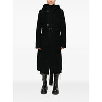 Rick Owens Black Coats - Single Breasted Coats Men