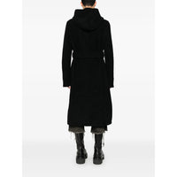 Rick Owens Black Coats - Single Breasted Coats Men