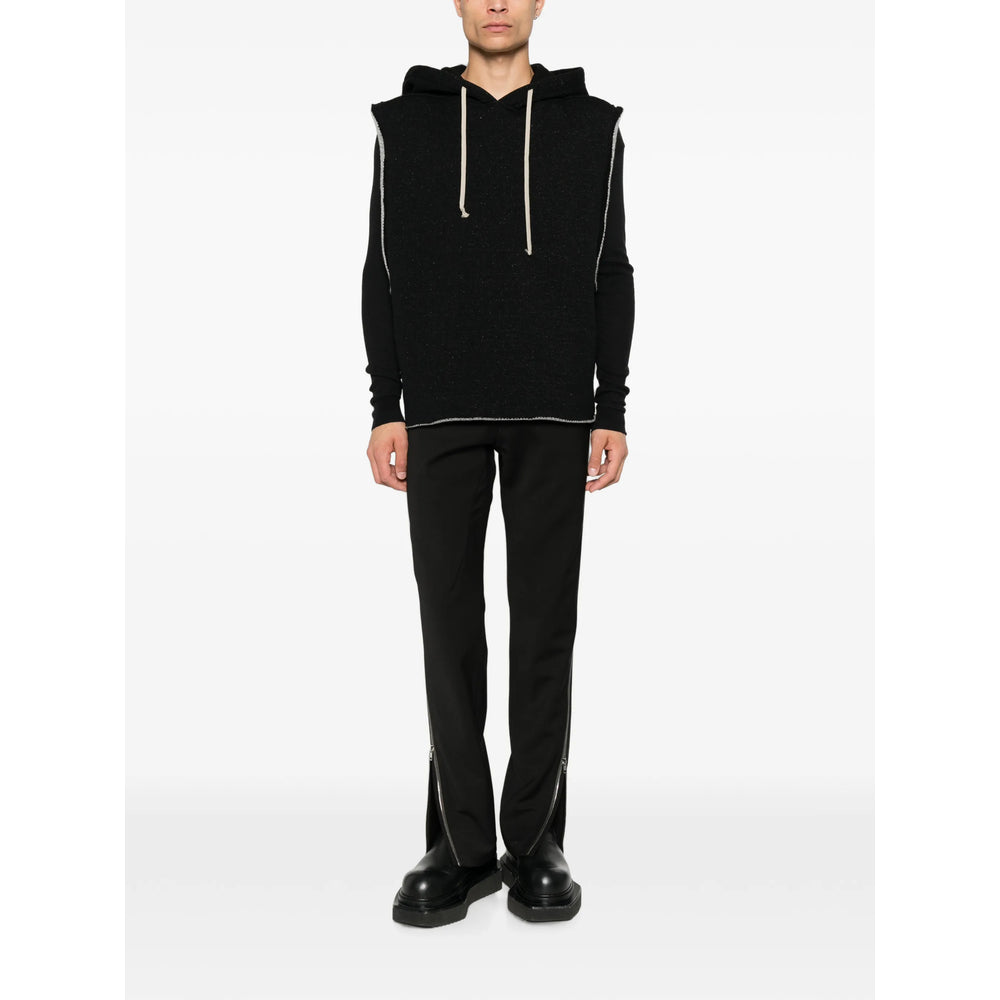 Rick Owens Rick Owens Black Sweaters & Knitwear - Hoodies Men