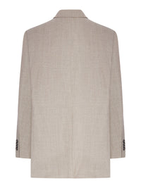 Tagliatore Women Double-Breasted Wool And Silk Blend Suit