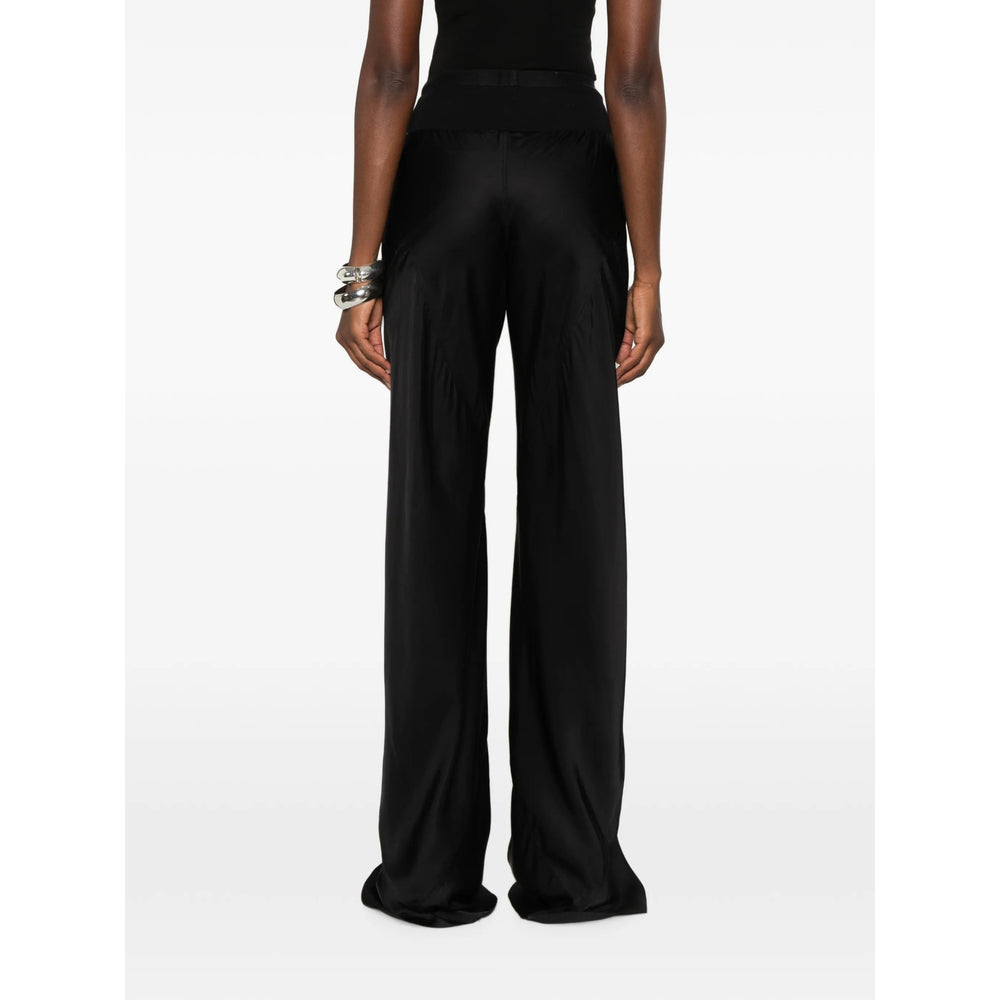 Rick Owens Black Trousers - Palazzo Pants Women