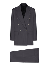 Tagliatore Women Double-Breasted Wool And Silk Blend Suit