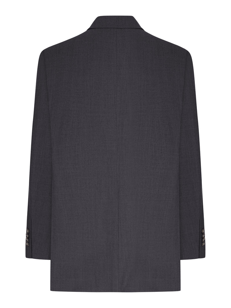 Tagliatore Women Double-Breasted Wool And Silk Blend Suit