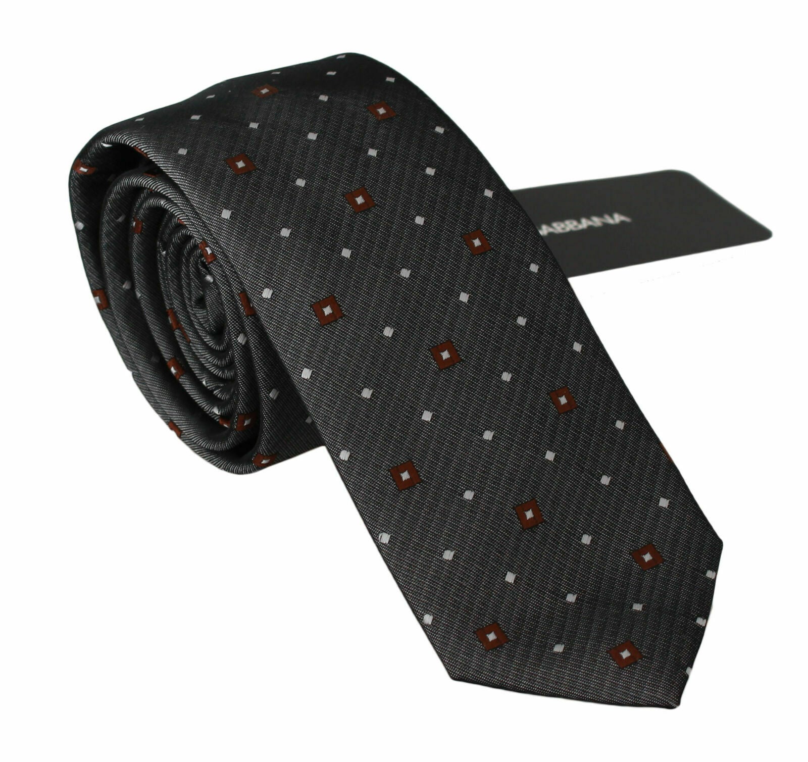 Dolce & Gabbana Geometric Silk Necktie