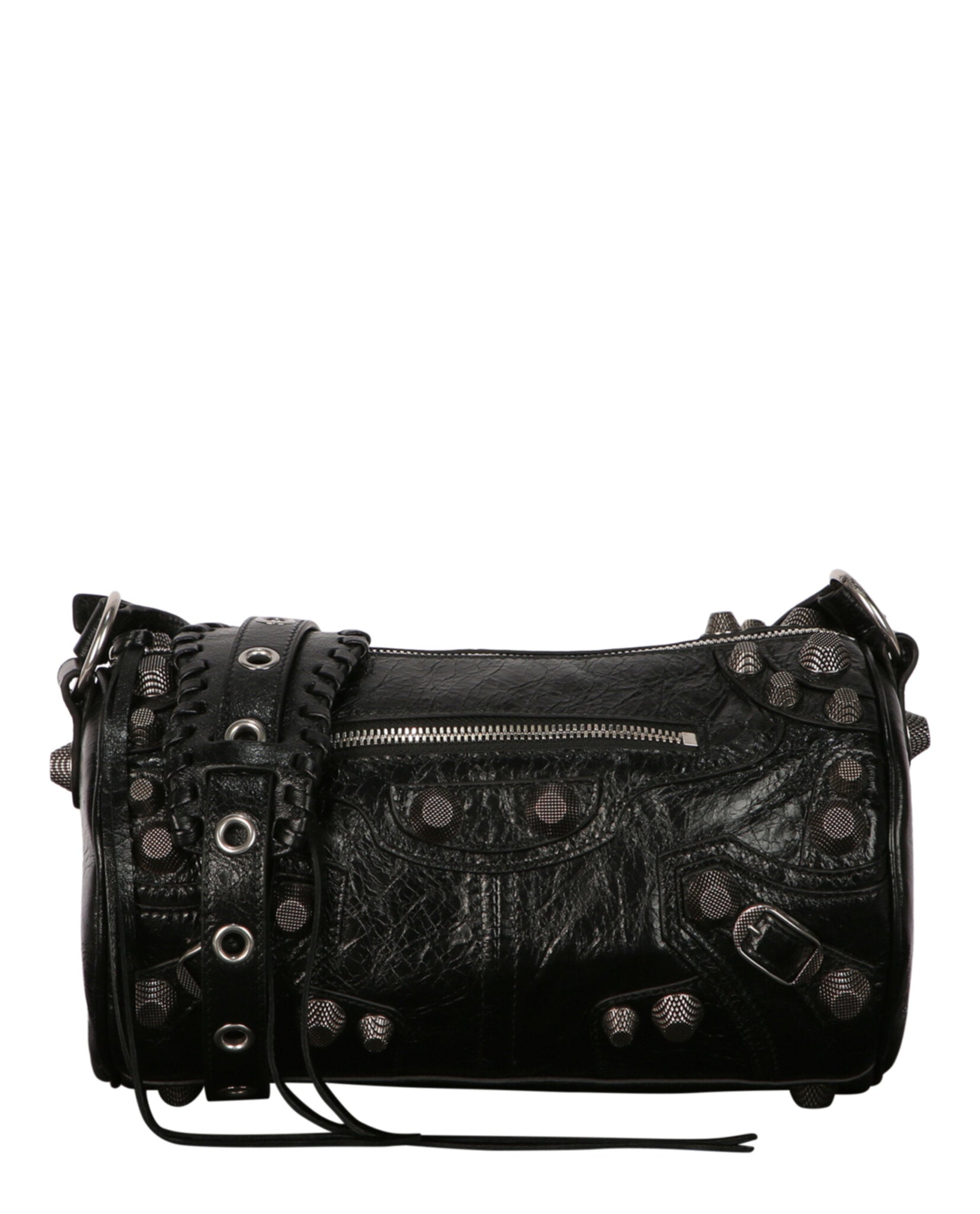Balenciaga Mens Le Cagole Cylinder Shoulder Bag