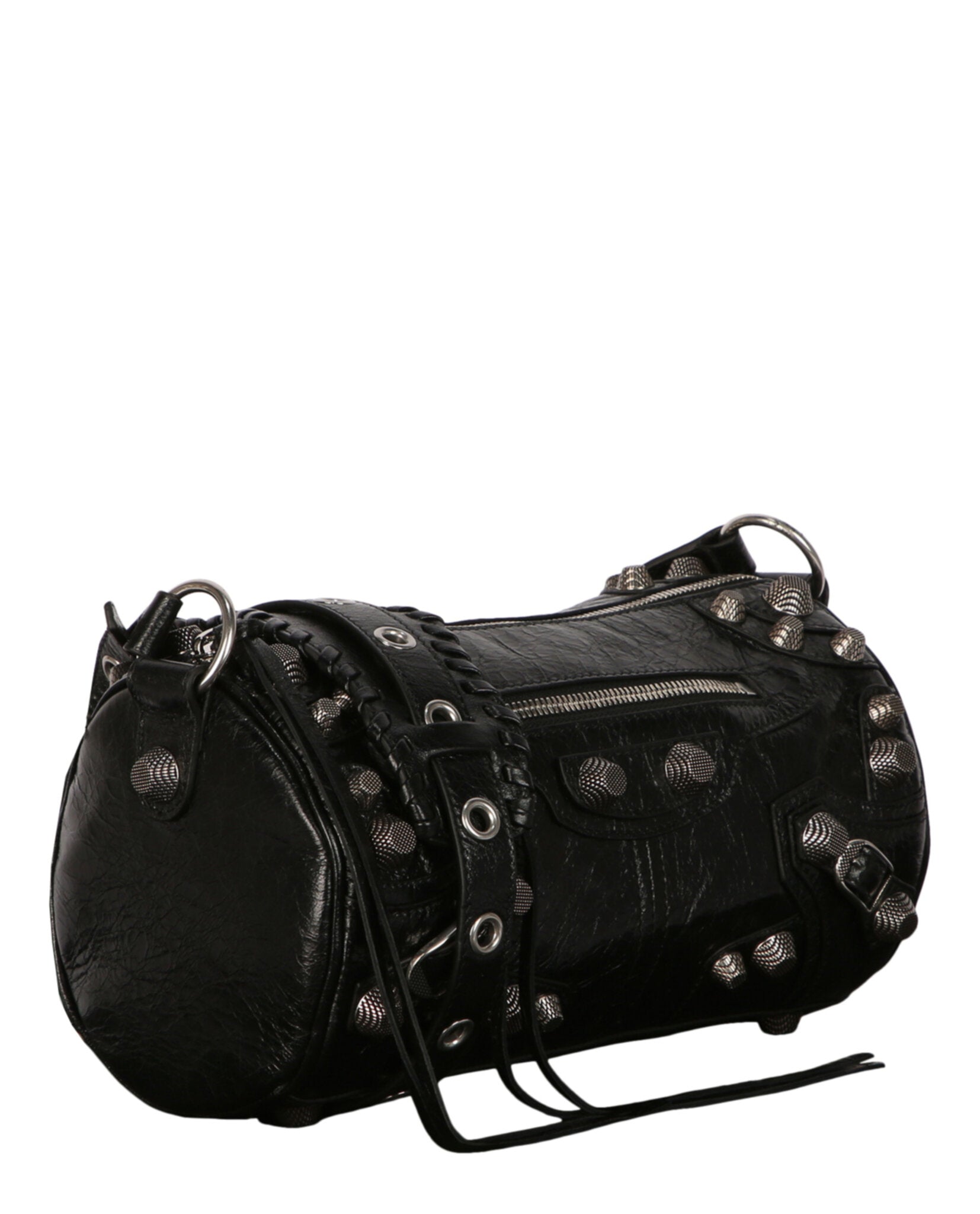 Balenciaga Mens Le Cagole Cylinder Shoulder Bag