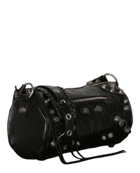 Balenciaga Mens Le Cagole Cylinder Shoulder Bag