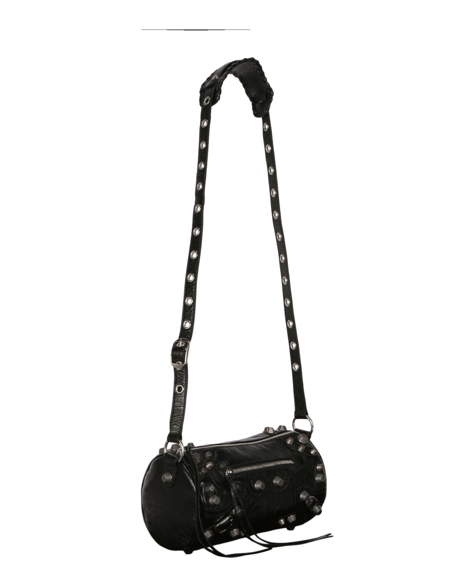 Balenciaga Mens Le Cagole Cylinder Shoulder Bag