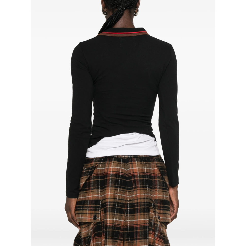 Vivienne Westwood Vivienne Westwood Black Tops - Polo Tops Women