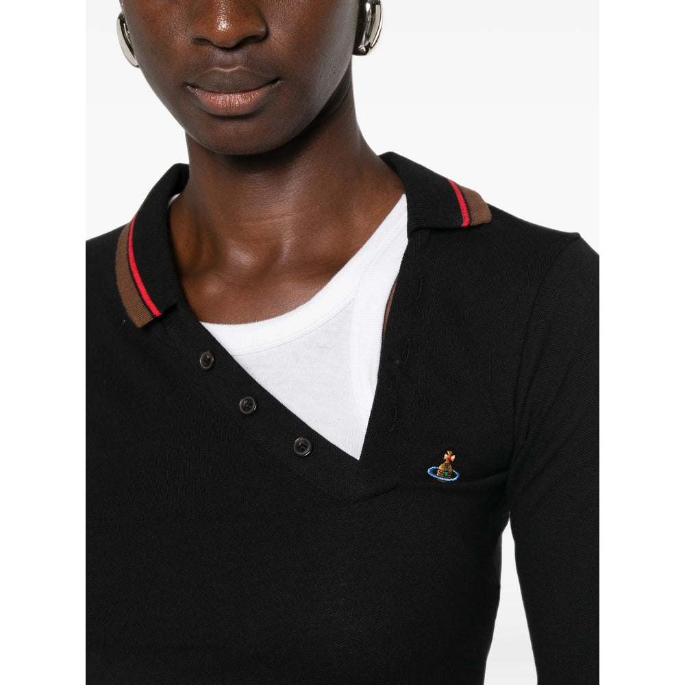 Vivienne Westwood Vivienne Westwood Black Tops - Polo Tops Women
