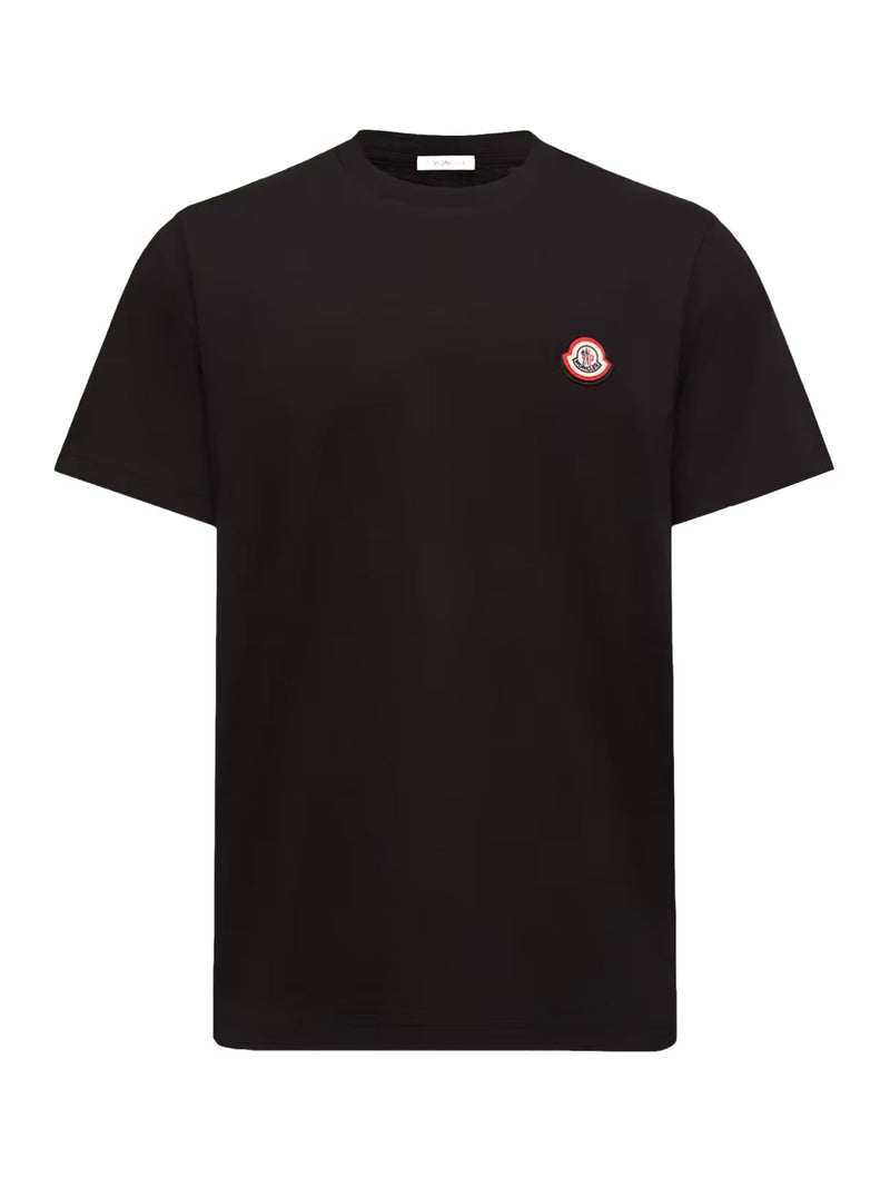 Moncler Men Cotton Jersey T-Shirt With Logo