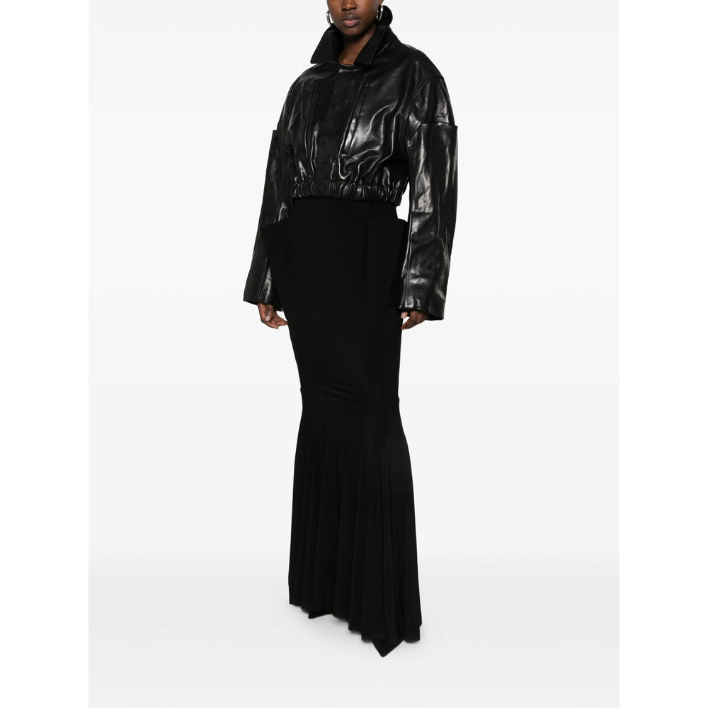 Rick Owens Black Jackets - Leather Jackets Women