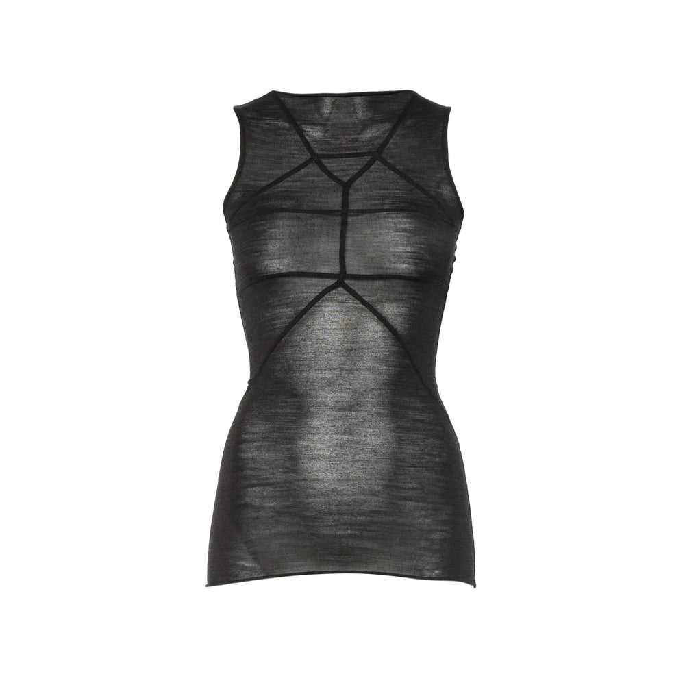 Rick Owens Black Tops - Vests & Tank Tops Women