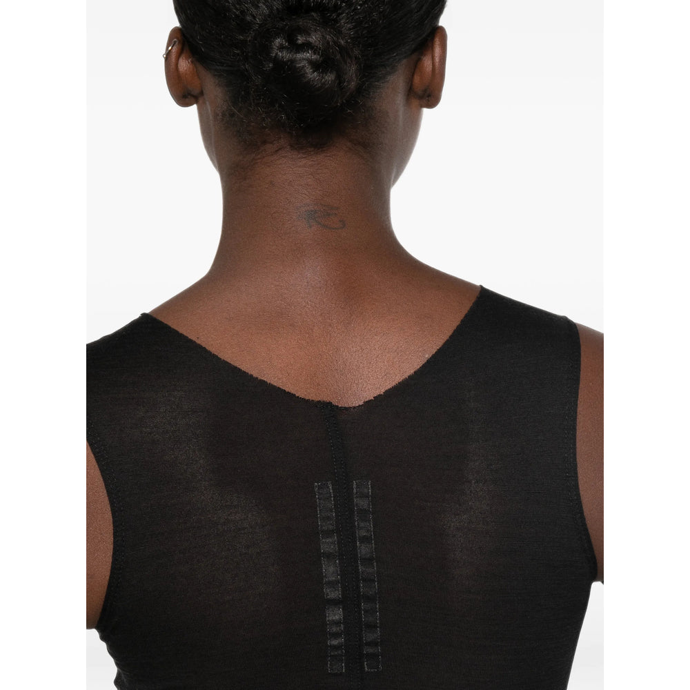 Rick Owens Black Tops - Vests & Tank Tops Women