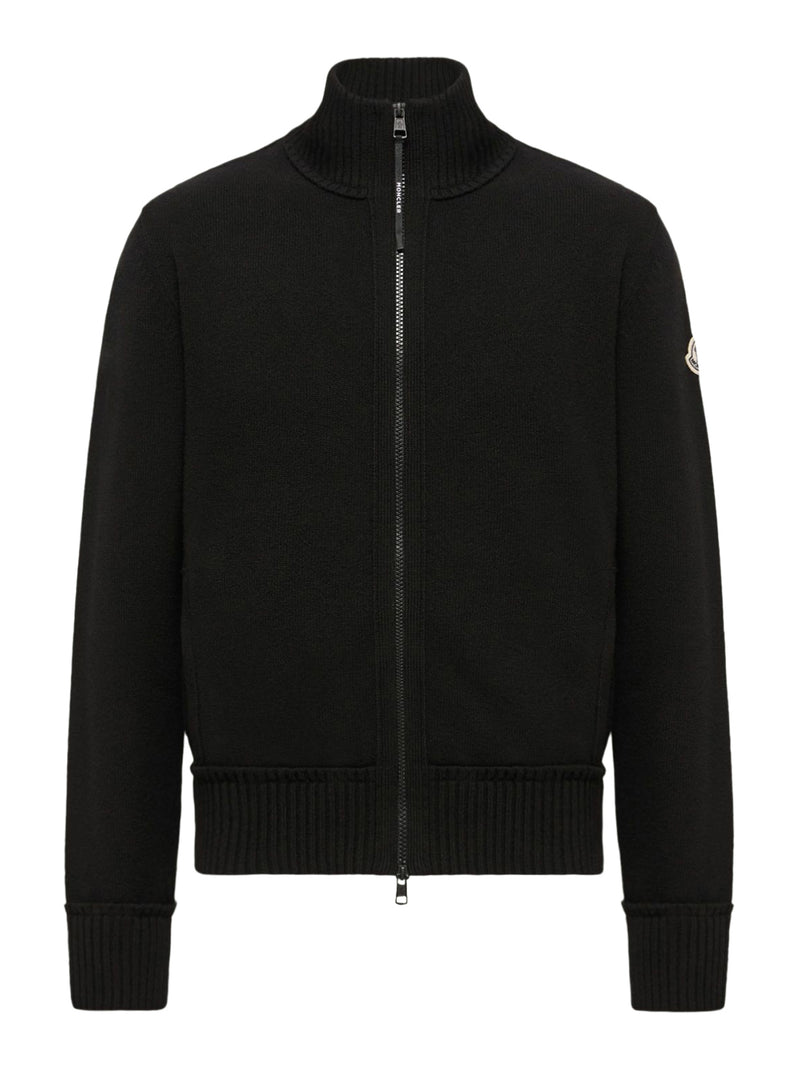 Moncler Moncler Men Zip-Up Cardigan In Wool And Cashmere