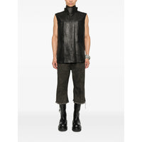 Rick Owens Black Jackets - Leather Jackets Men