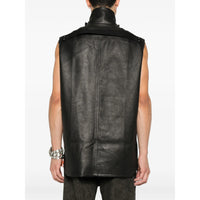 Rick Owens Black Jackets - Leather Jackets Men