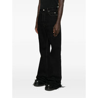 Rick Owens Black Denim - Bootcut Jeans Men