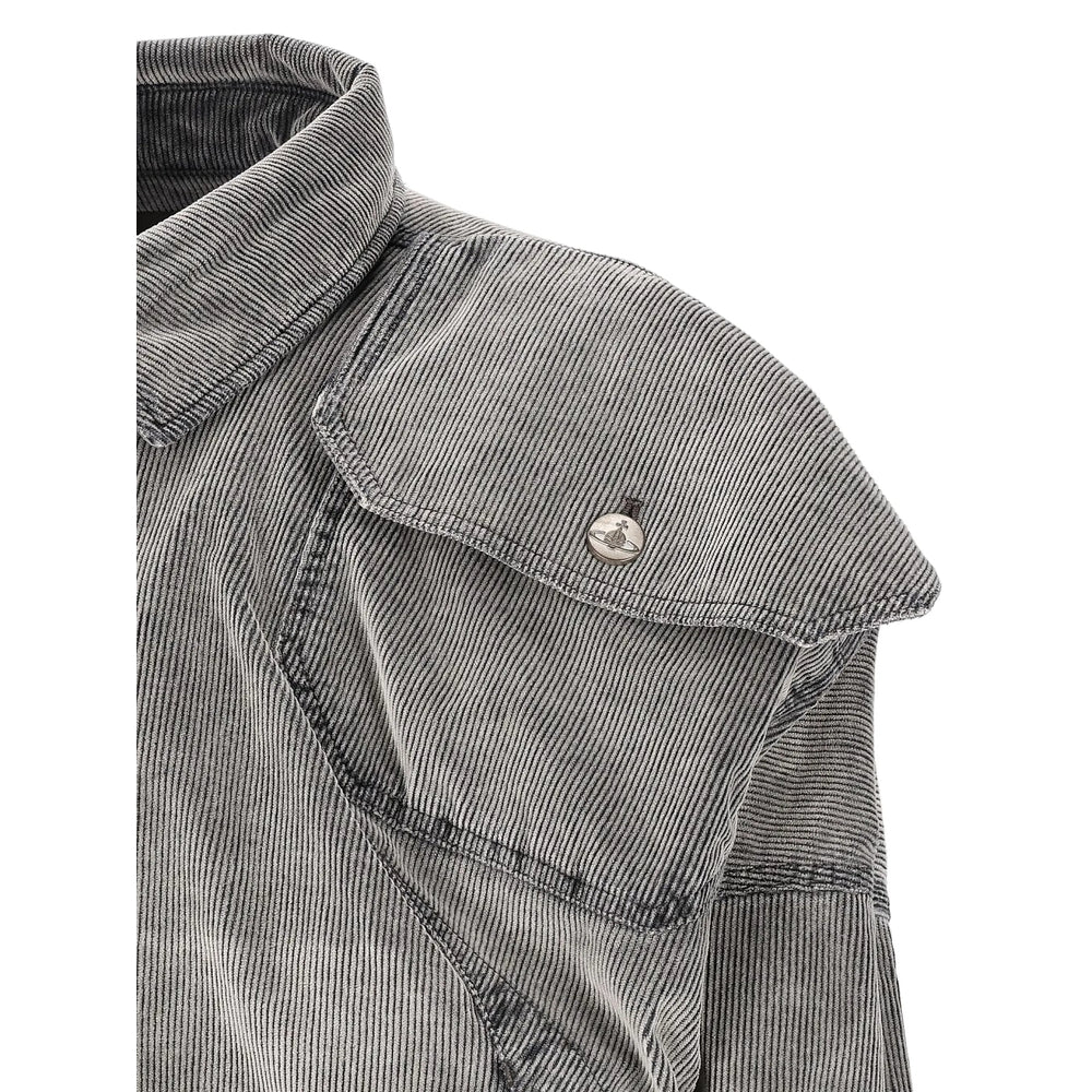 Vivienne Westwood Grey Jackets - Denim Jackets Men