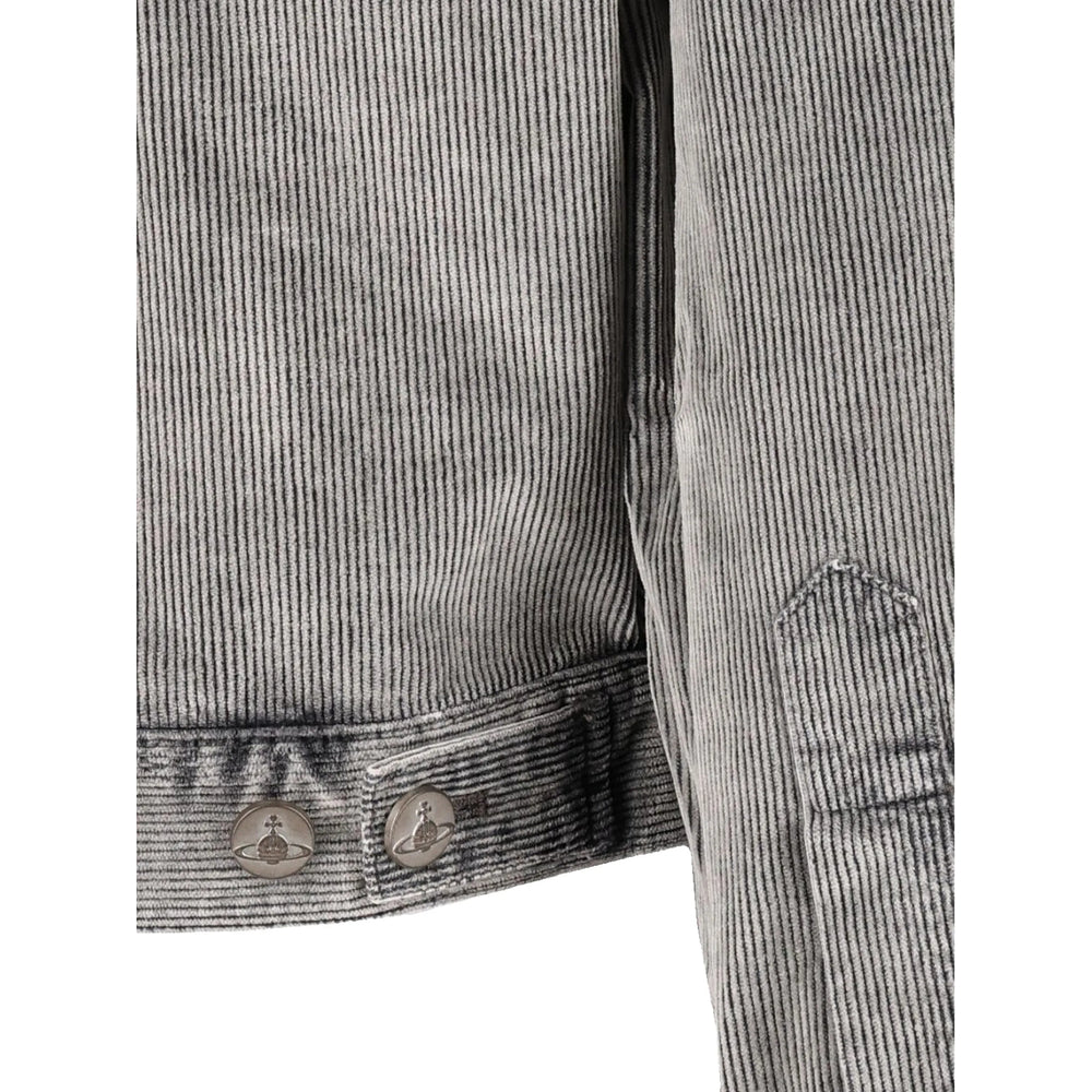Vivienne Westwood Grey Jackets - Denim Jackets Men
