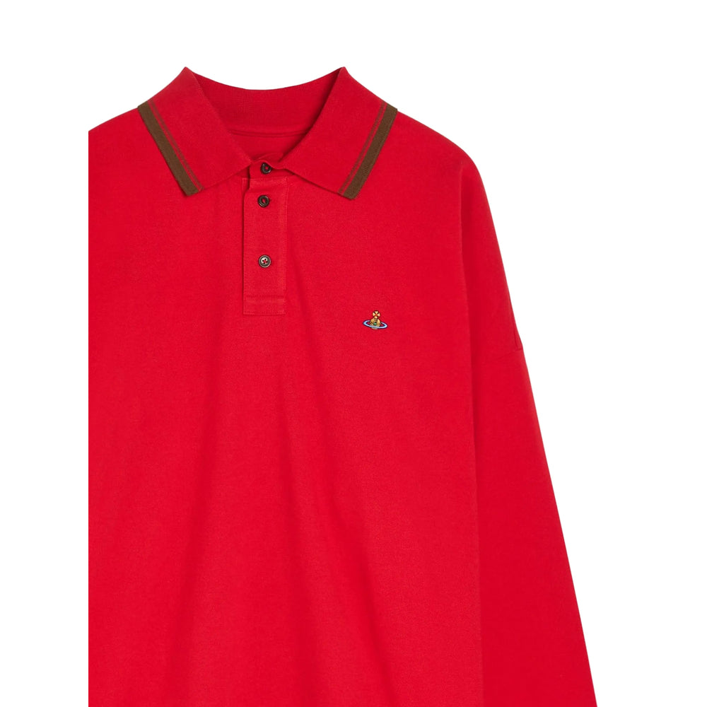 Vivienne Westwood Red Polo Shirts Men