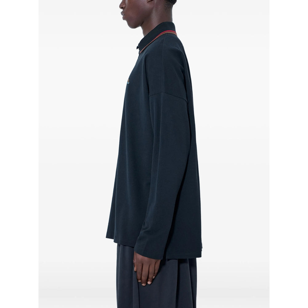 Vivienne Westwood Black Polo Shirts Men