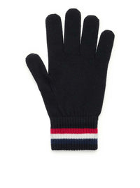 Moncler Men Tricolor Wool Gloves