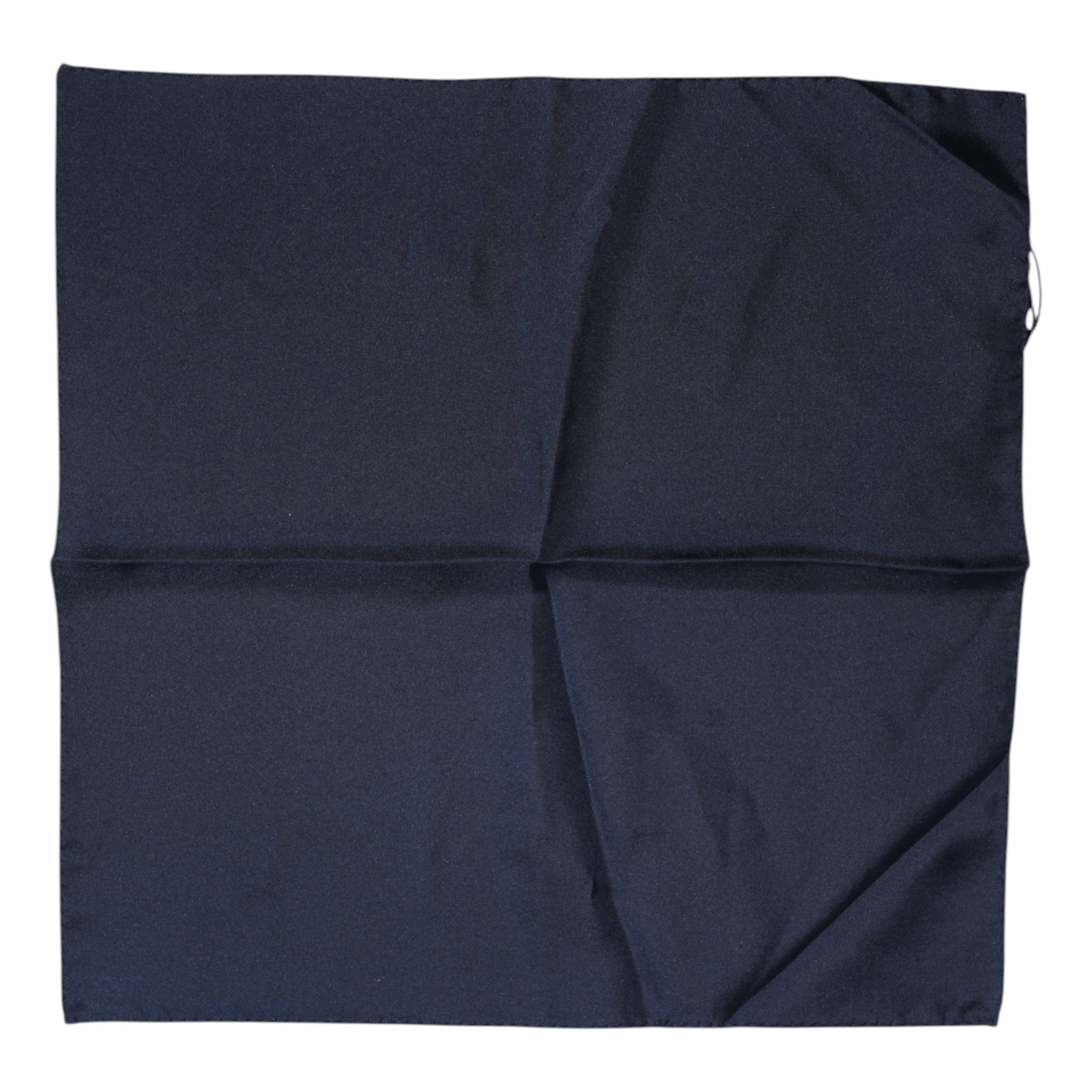 Dolce & Gabbana Dark Blue Silk Square Men Foulard Men's Scarf