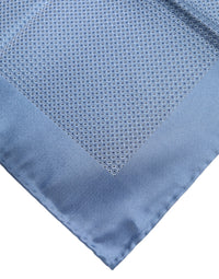 Dolce & Gabbana Light Blue Silk Square Men Foulard Men's Scarf