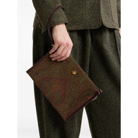 Etro Green Clutch Bags Women