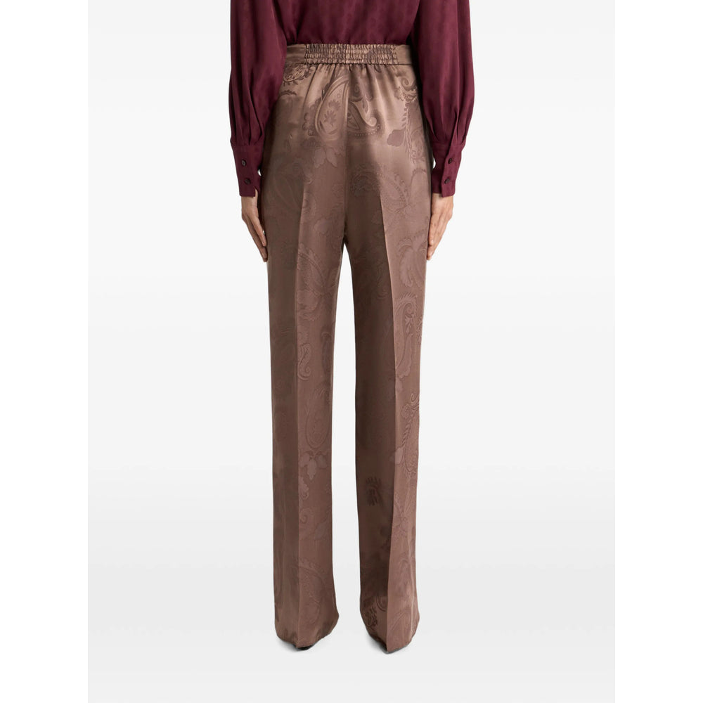 Etro Brown Trousers - Straight Trousers Women