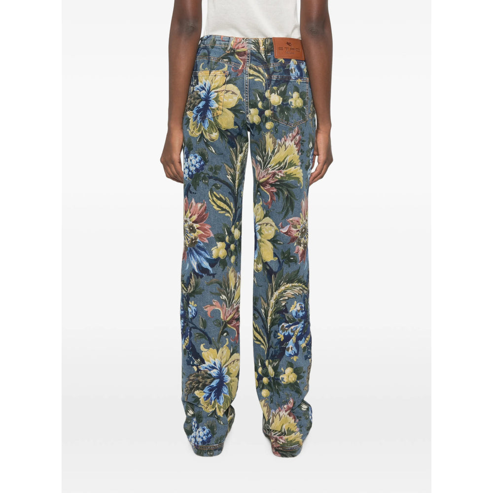 Etro Etro Blue Denim - Straight-Leg Jeans Women