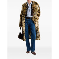 Etro Neutrals Coats - Faux Fur Coats Women