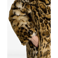 Etro Neutrals Coats - Faux Fur Coats Women
