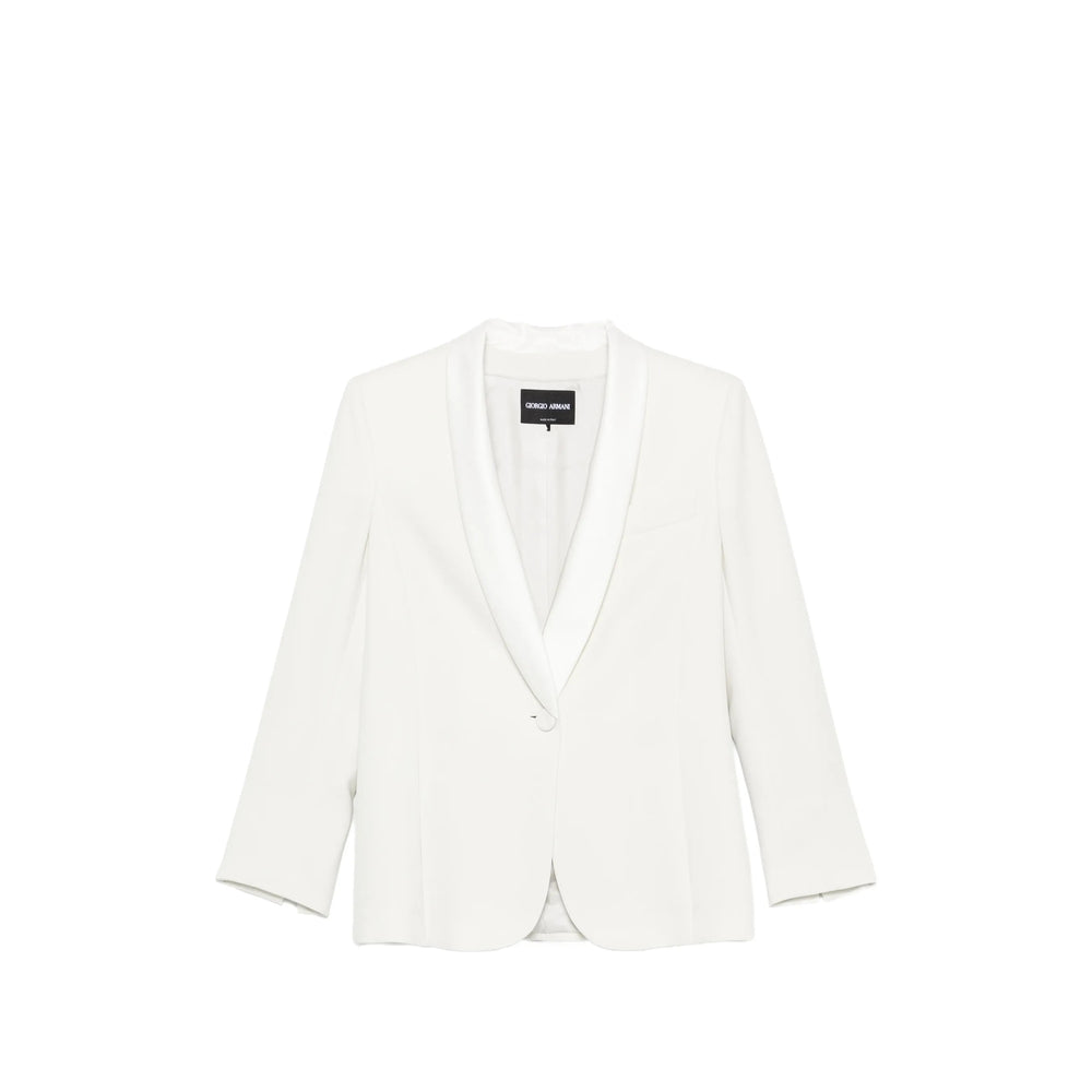Giorgio Armani Neutrals Jackets - Blazers Women