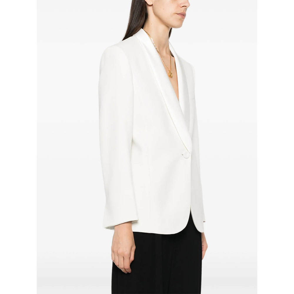 Giorgio Armani Neutrals Jackets - Blazers Women