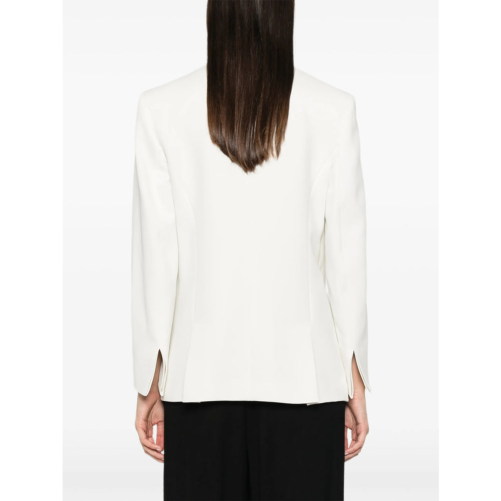 Giorgio Armani Neutrals Jackets - Blazers Women