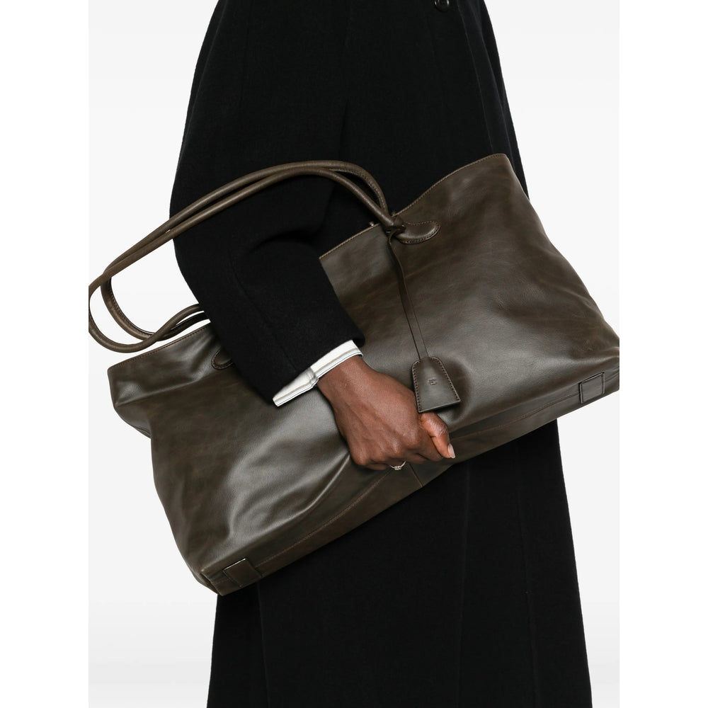 Low Classic Brown Tote Bags Women