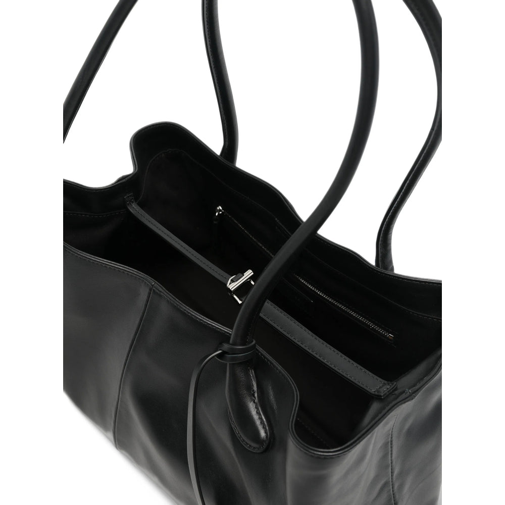 Low Classic Black Tote Bags Women